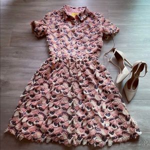 Sequins pink dress S/M